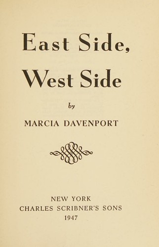 East Side, West Side