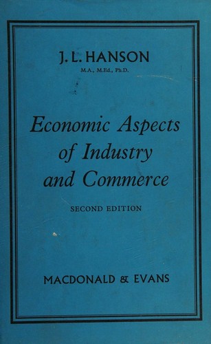 Economic aspects of industry and commerce