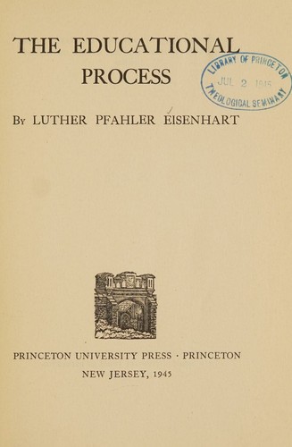 The educational process