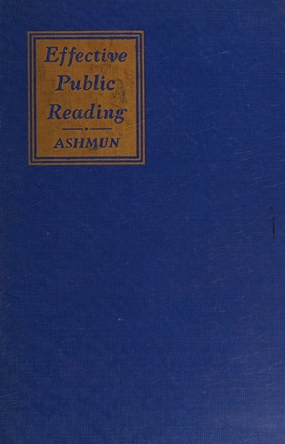 Effective Public Reading