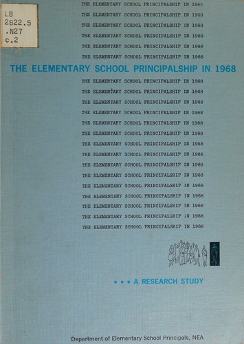 The elementary school principalship in 1968