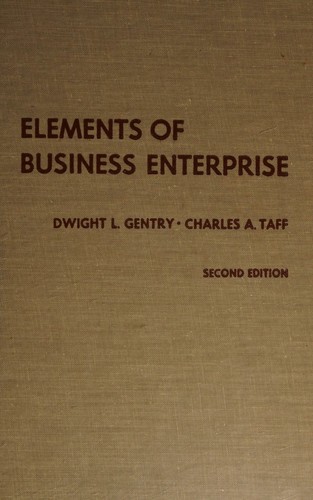 Elements of business enterprise