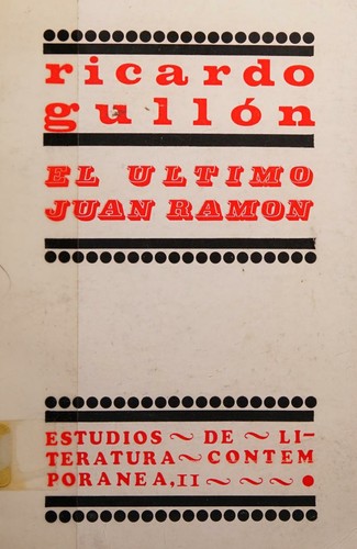 El último Juan Ramón Jiménez