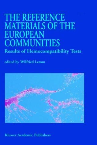 The Reference Materials of the European Communities