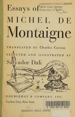 The Essays of Michel de Montaigne