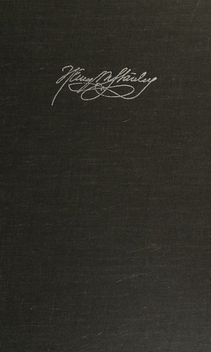 The exploration diaries of H.M. Stanley,