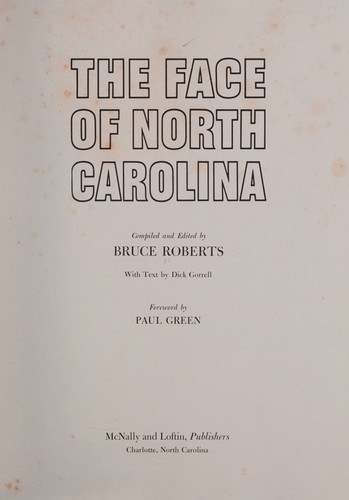 The face of North Carolina,