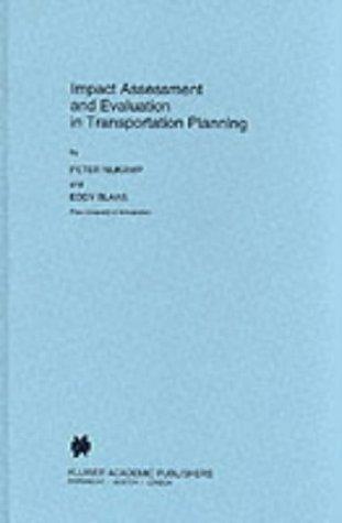 Impact assessment and evaluation in transportation planning