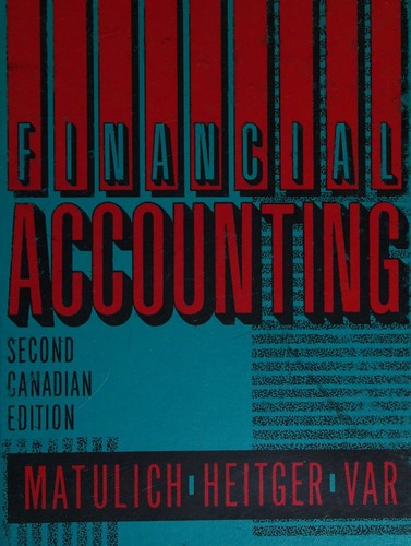 Financial accounting. Second Canadian edition