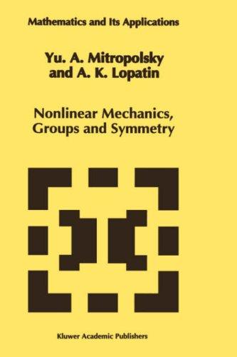 Nonlinear mechanics, groups and symmetry