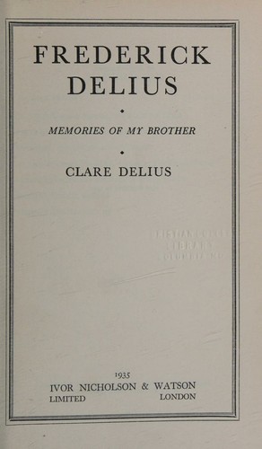 Frederick Delius
