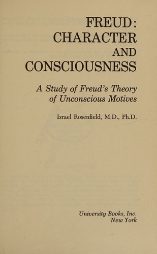 Freud: character and consciousness
