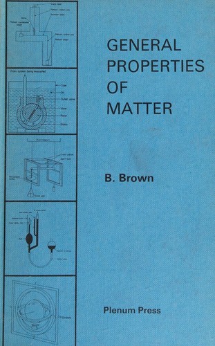 General properties of matter