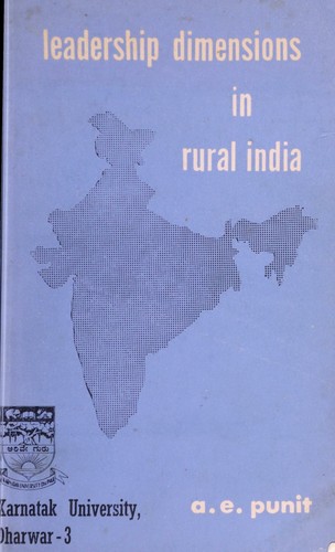 Leadership dimensions in rural India