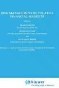 Risk management in volatile financial markets