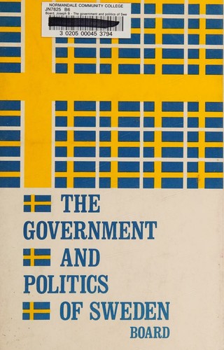 The government and politics of Sweden