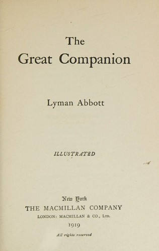 The Great Companion