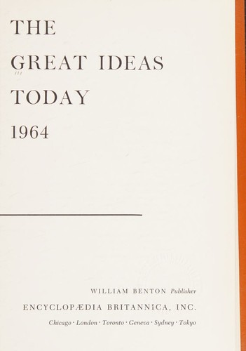 Great Ideas Today 1964