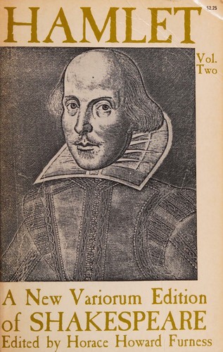 Hamlet a New Variorum Edition of Shakespeare Volume 2