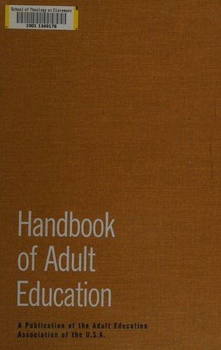 Handbook of Adult Education, 1934-