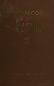 Handbook of cupola operation