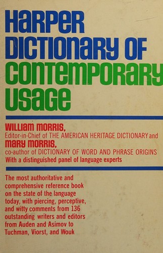 Harper Dictionary of Contemporary Usage