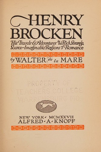 Henry Brocken