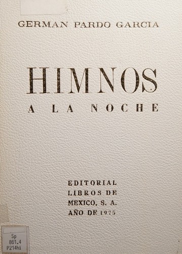 Himnos a La Noche. Poema