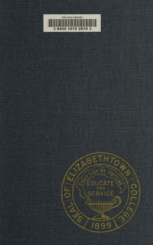 History of Elizabethtown College, 1899-1970
