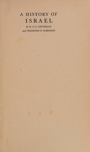 A History of Israel. Two Volume Set