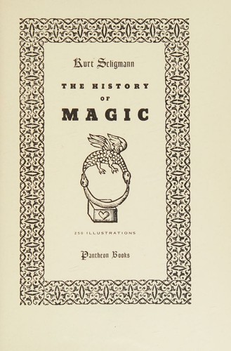 The history of magic