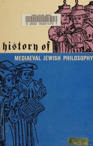 History of Mediaeval Jewish Philosophy