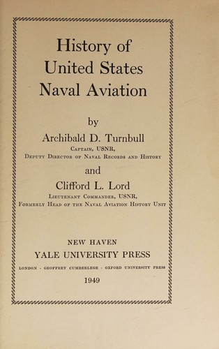History of United States naval aviation