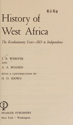 History of West Africa