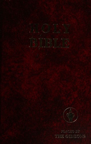 Holy Bible - King James Version (KJV) - Placed by The Gideons International - Red Cover