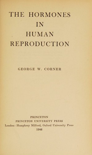 Hormones in Human Reproduction
