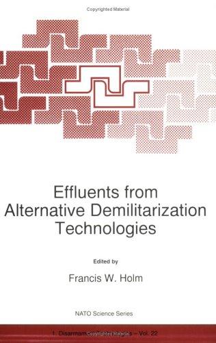 Effluents from Alternative Demilitarization Technologies