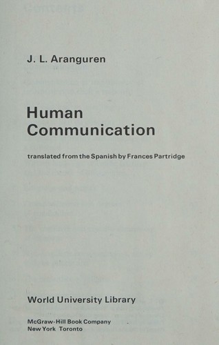 Human communication
