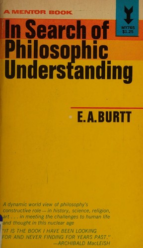 In search of philosophic understanding