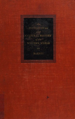 An intellectual and cultural history of the Western world