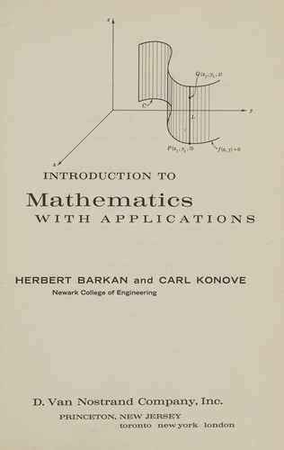 Introduction to Mathematics with Applications