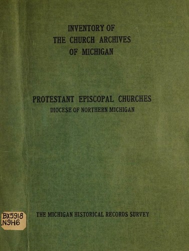 Inventory of the church archives of Michigan