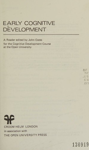 Early cognitive development
