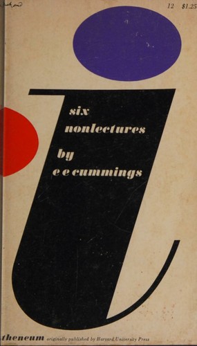 I; six nonlectures (Charles Eliot Norton lectures)