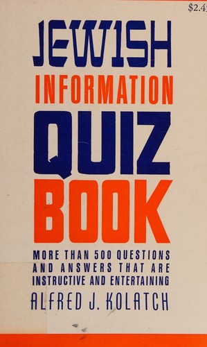 Jewish Information Quiz Book