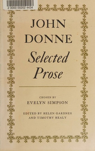 John Donne Selected Prose