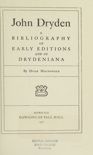 John Dryden
