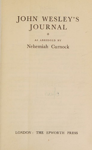 John Wesley's Journal