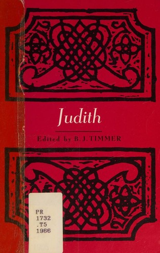 Judith (Methuen's Old English Library