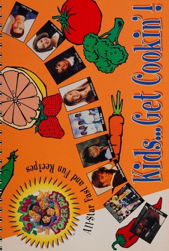 Kids... Get Cookin! All-Star Fast and Fun Recipes (recipes by John Travolta, Shaquille O'Neal, Jennifer Love Hewitt, LeAnn Rimes, Melissa Joan Hart, and many others, flip book from English to Spanish text)
